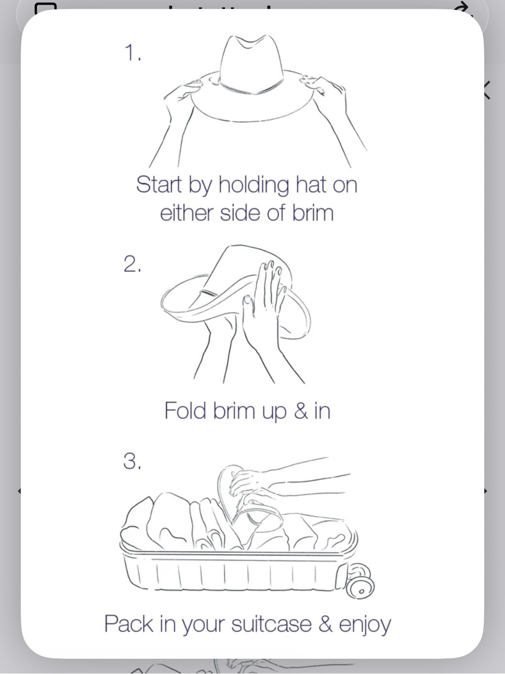 HAT ATTACK PACKABLE RAFFIA BUCKET HAT SIZE M - Picture 5 of 6